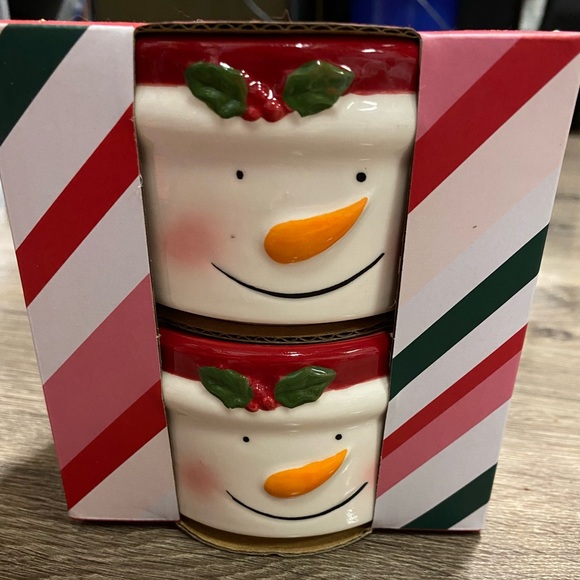 Snowman ramekins bake shop NIB - Picture 2 of 5
